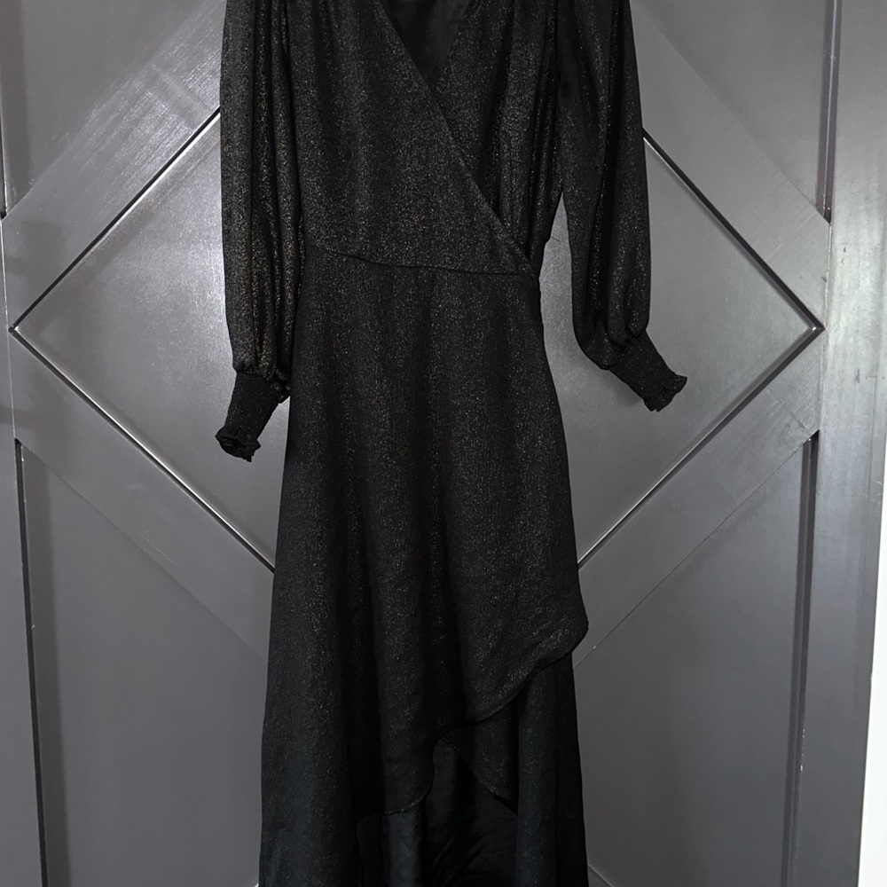 Black Wrap Dress